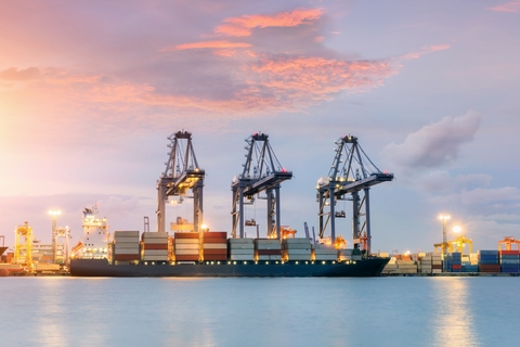 From sea to sea: Preparing your cargo for safe import or export 6 An import/export vessel on the water.