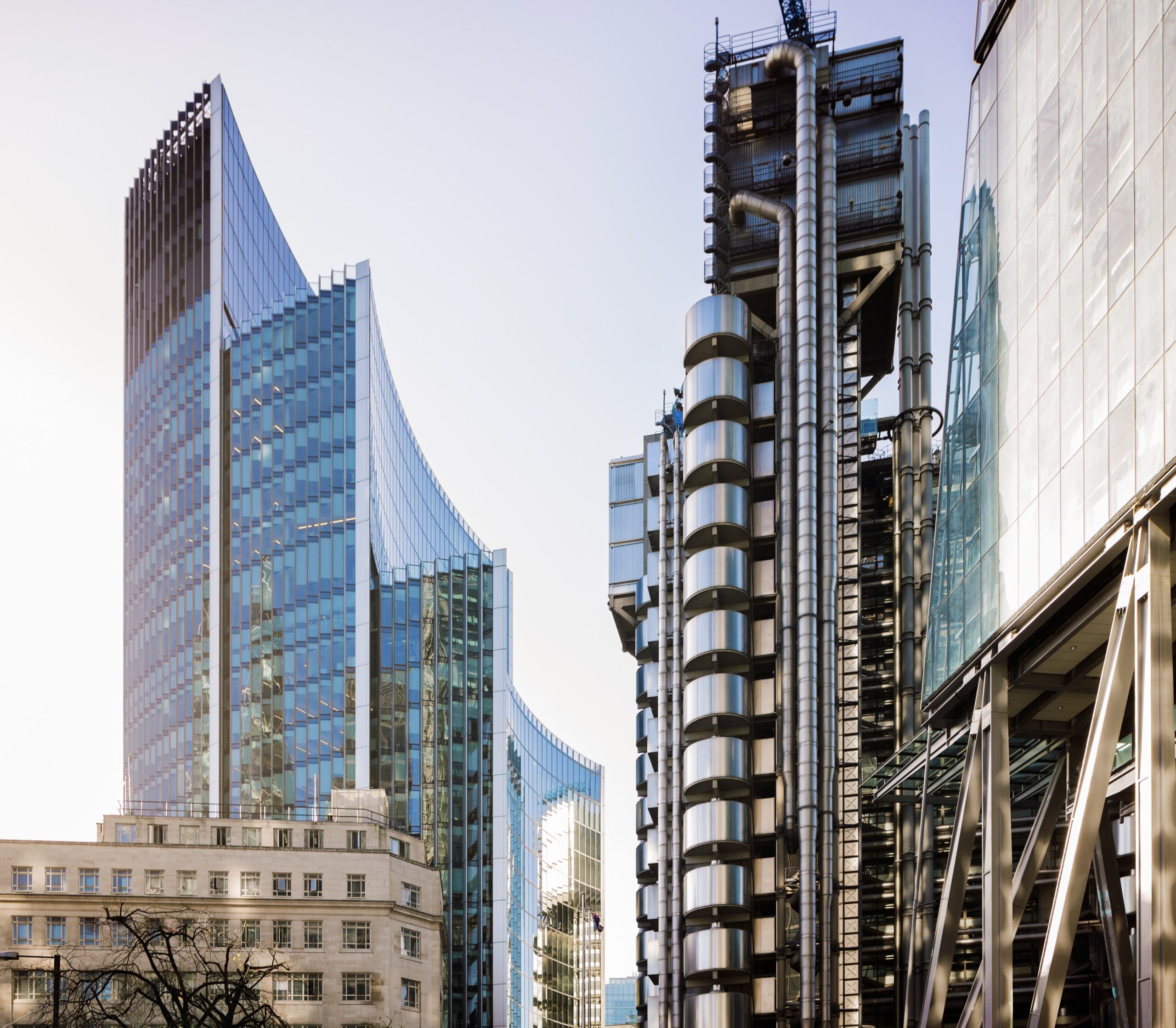 Lloyd’s + London market 1 The LLoyds and Willis buildings in London.
