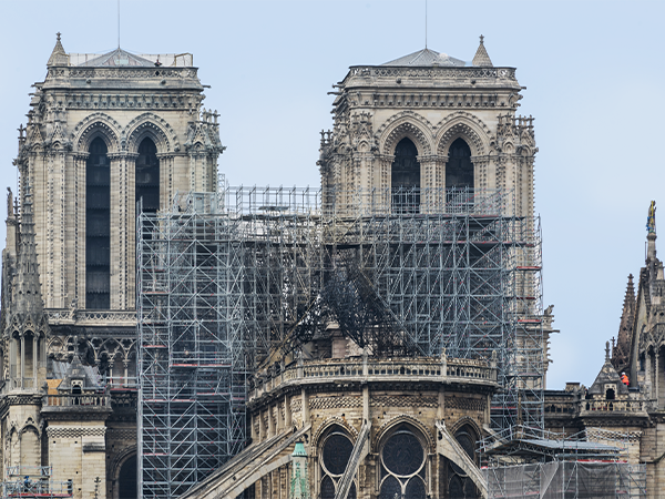 Notre-Dame-de-Paris rises from the ashes 4 12 26 Notre Dame Blog Header